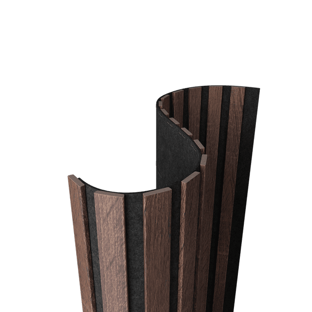 Акустическая  панель FLEX Дуб Окленд 2750×600 мм рейка 25х6 мм