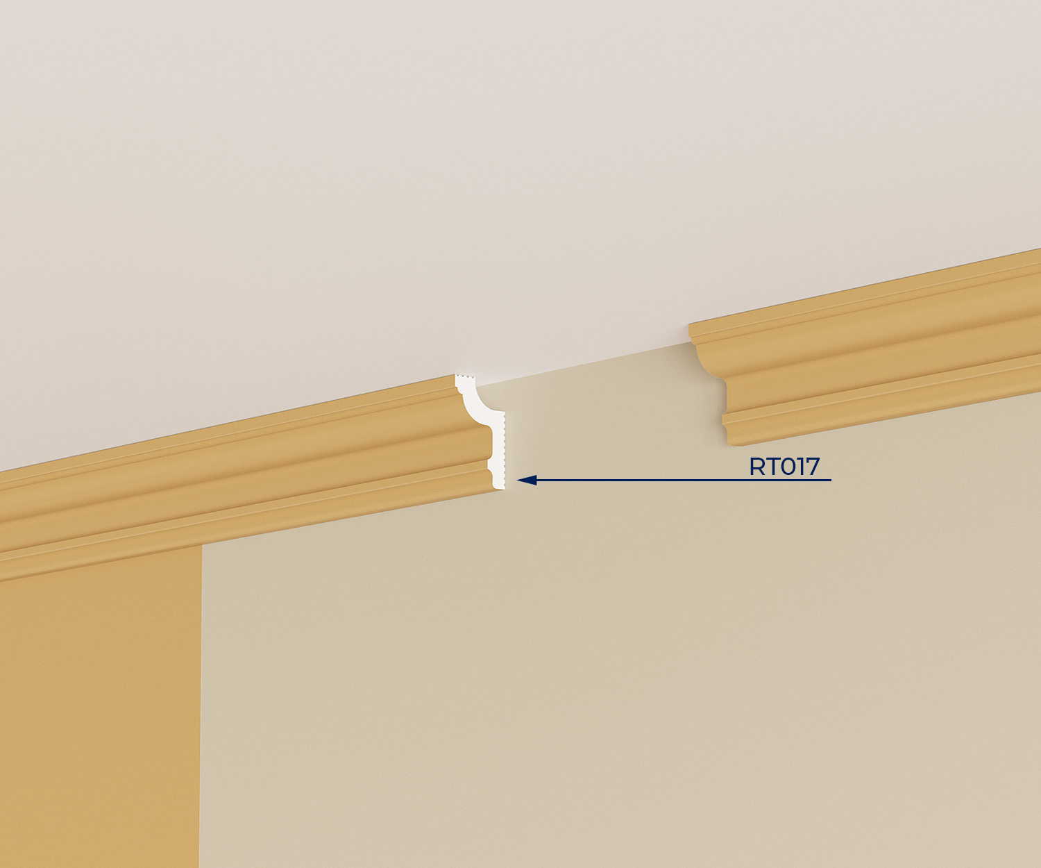 Карниз. 2000×35×20 мм RT017 - фото 3