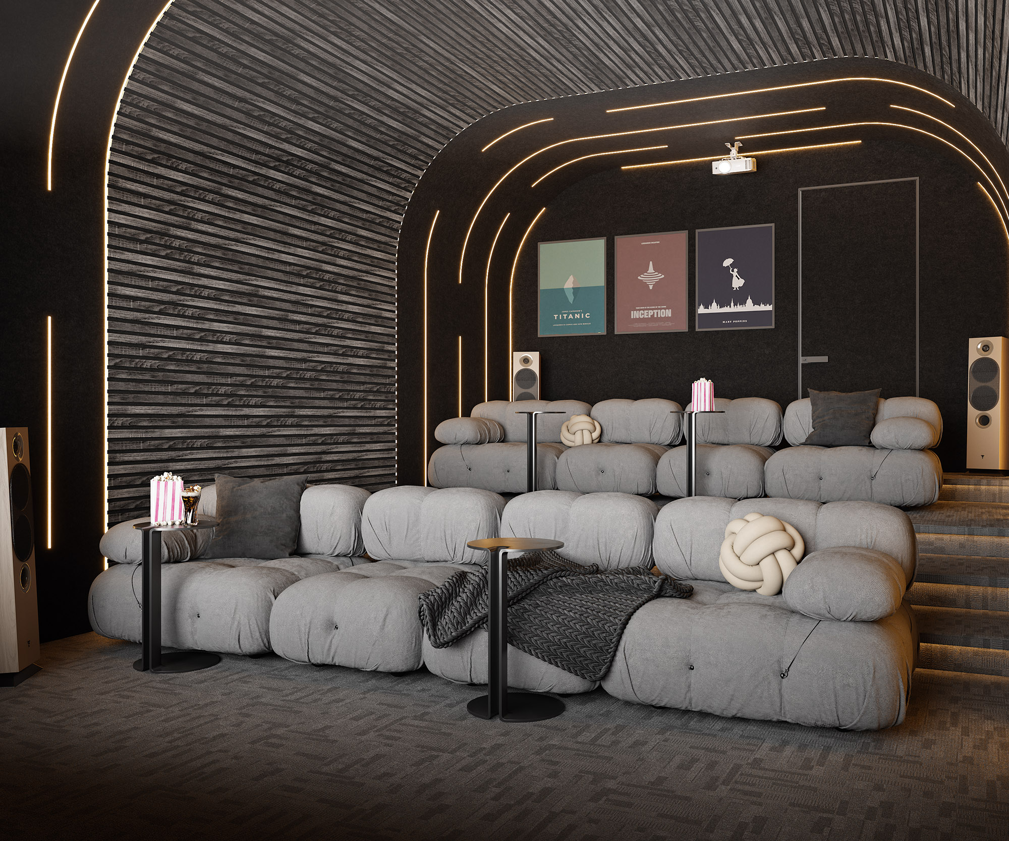 Акустическая  панель FLEX Дуб Рейн 2750×600 мм рейка 40х6 мм - фото 6