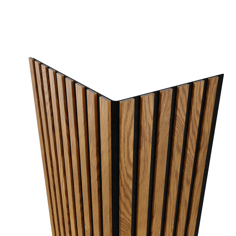 Акустическая  панель FLEX Дуб Золотой 2750×600 мм рейка 25х6 мм - фото 3