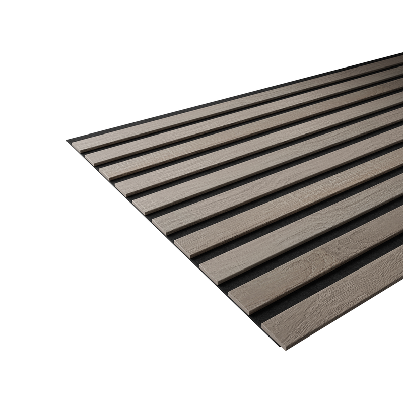 Акустическая  панель FLEX Дуб Кремовый 1200×600 мм рейка 40х6 мм - фото 6