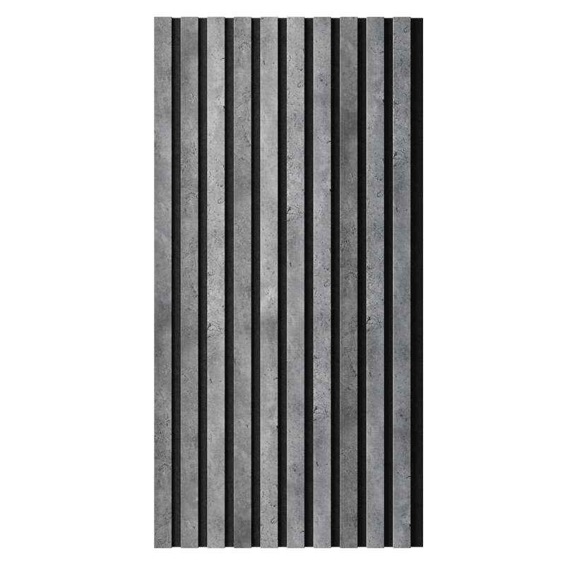 Акустическая  панель FLEX Бетон 1200×600 мм рейка 40х6 мм - фото 5