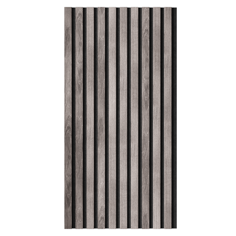 Акустическая  панель FLEX Ясень Дымчатый 1200×600 мм рейка 25х6 мм - фото 4