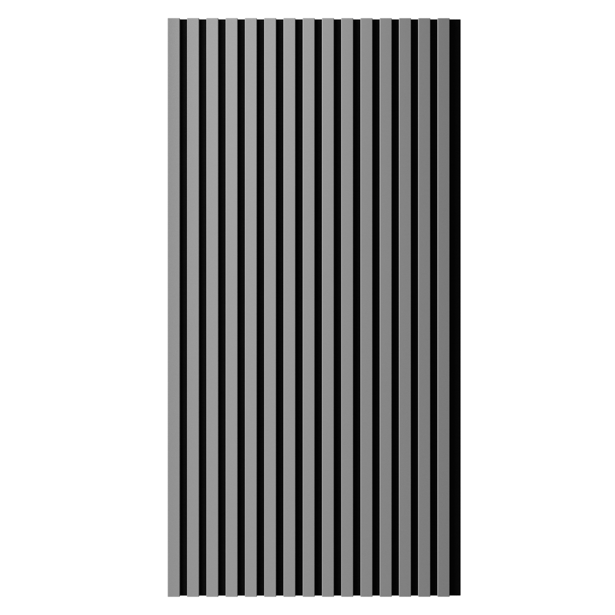 Акустическая  панель FLEX Темно-серый 2750×600 мм рейка 25x6 мм - фото 4