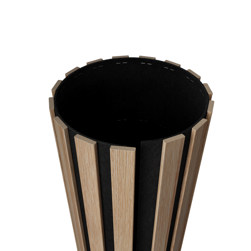 Акустическая  панель FLEX Ясень Тирамису 2750×600 мм рейка 25x6 мм - фото 2