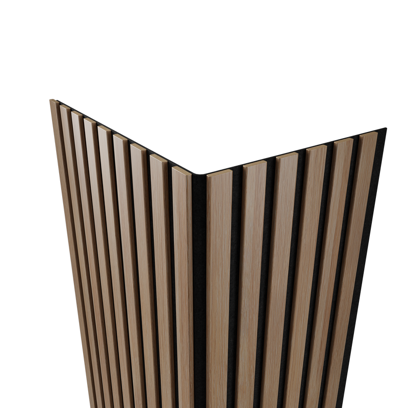 Акустическая  панель FLEX Ясень Тирамису 2750×600 мм рейка 25x6 мм - фото 3