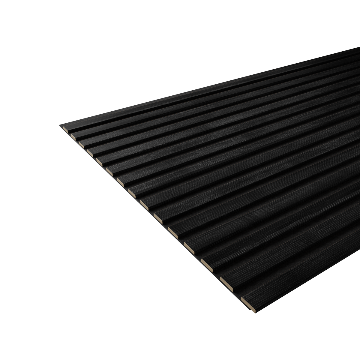 Акустическая  панель FLEX Дуб Графит 1200×600 мм рейка 25х6 мм - фото 6